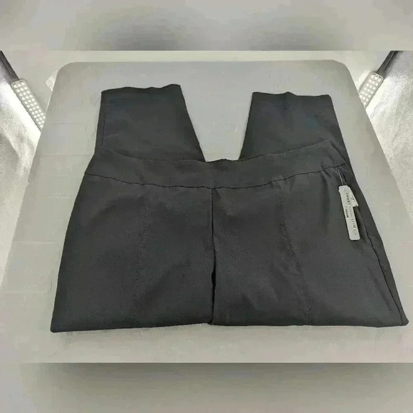 New Directions Curvy Short Length Slim Leg Choral Gray Pants Size 24W - Picture 1 of 13